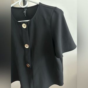 Zara Black top, great for parties or office